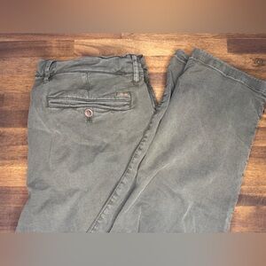 Faherty 36x30 Coastline Tailored Fit Chino Pants (Fits 36x29) Green